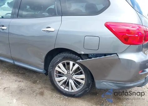 2018 Nissan Pathfinder Sv из США, поврежденный, VIN 5N1DR2MN2JC634432